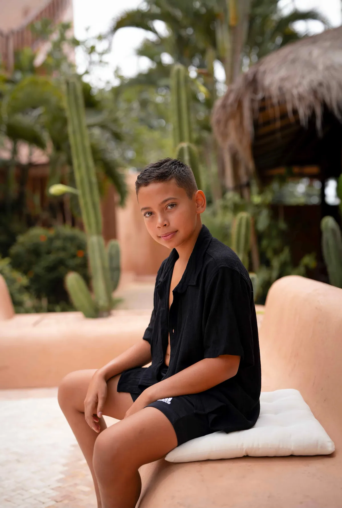 Rico resting at a destination — byduran teen perspective travel content